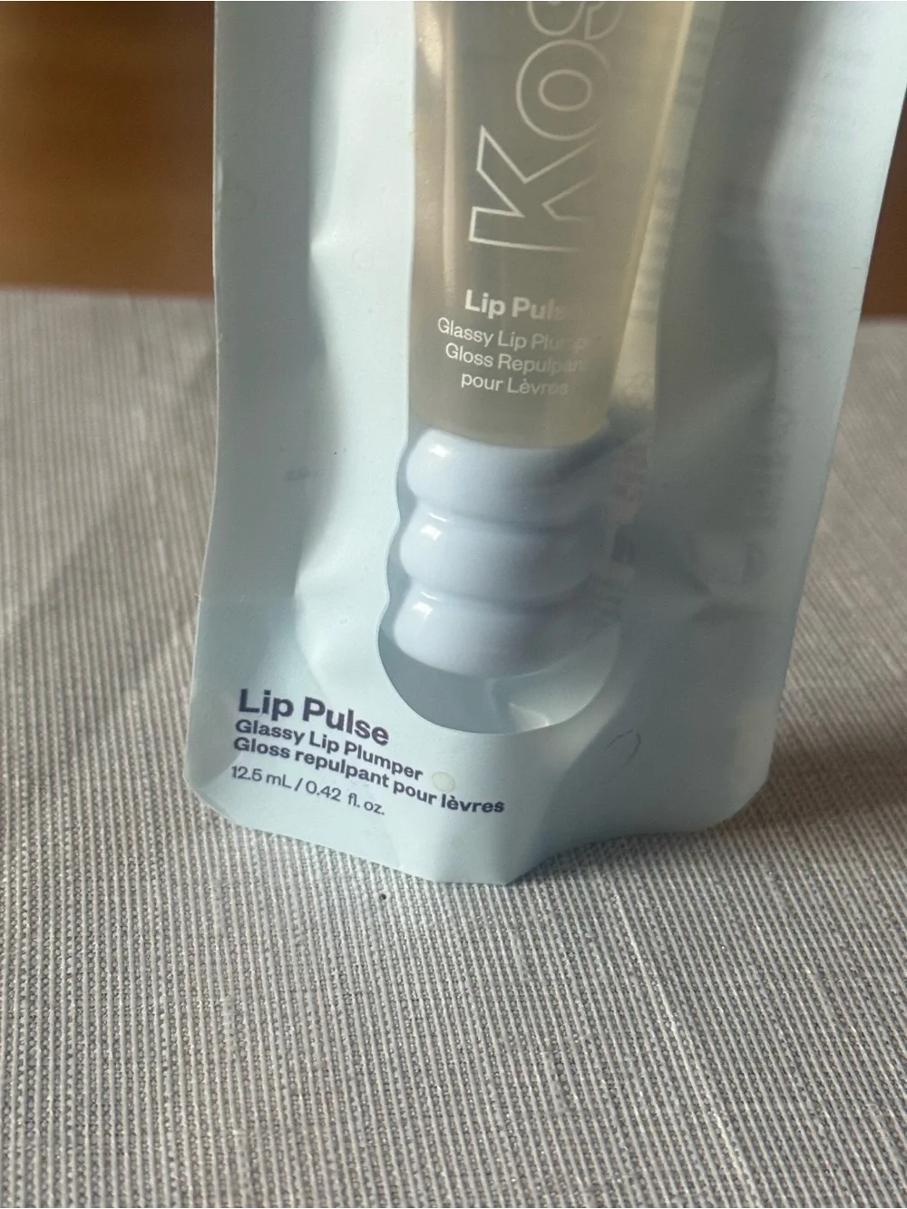 Kosas Lip Pulse Glossy Lip Plumper Clear Full Size 12.6mL New Sealed